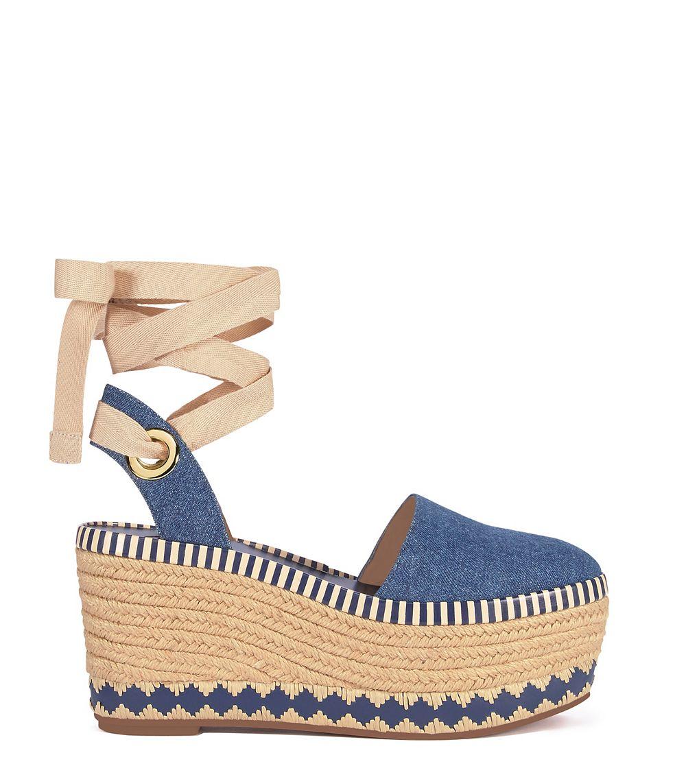 tory burch platform espadrille